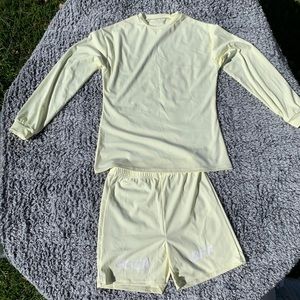 Matching Biker Shorts Set